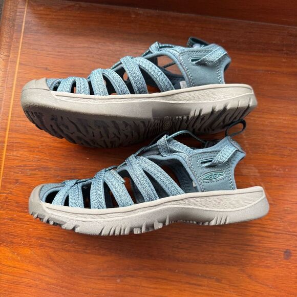 KEEN Women's Whisper Closed Toe Smoke Blue Washable Adventure Sandals 6.5 NIB - Picture 6 of 16